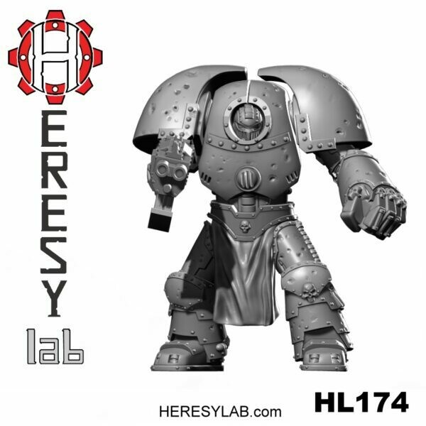 Hephaestus HK1 Terminator Armor Pose #4 - HeresyLab