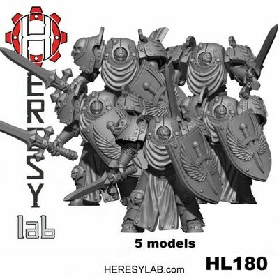 Erebus Crusaders HK1 Terminator Armor Squad Bundle- HeresyLab