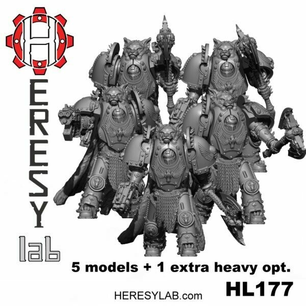 Selene Hunters HK1 Terminator Armor Squad Bundle- HeresyLab