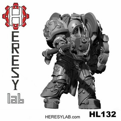 Hermes HK1 Terminator Armor Paladin Pose #3 - HeresyLab