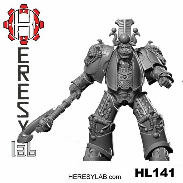 Helios Guards HK1 Terminator Armor Pose #4 - HeresyLab