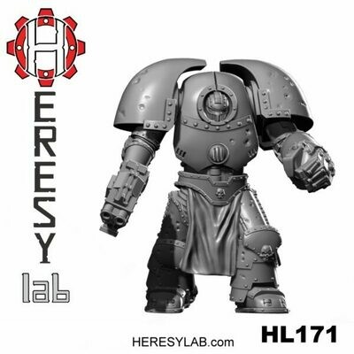 Hephaestus HK1 Terminator Armor Pose #1 - HeresyLab