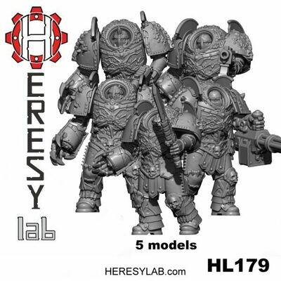 Ares Fallen Angels HK1 Terminator Armor Squad Bundle- HeresyLab