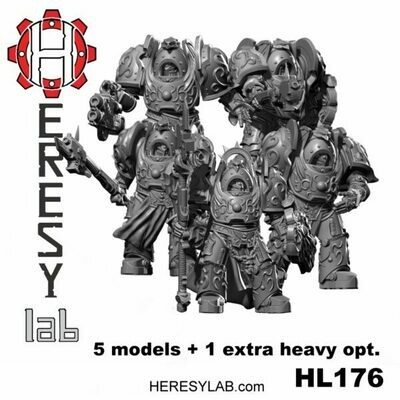 Hermes HK1 Terminator Armor Paladin Squad Bundle- HeresyLab