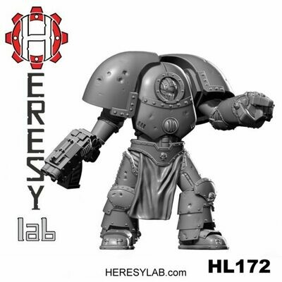 Hephaestus HK1 Terminator Armor Pose #2 - HeresyLab