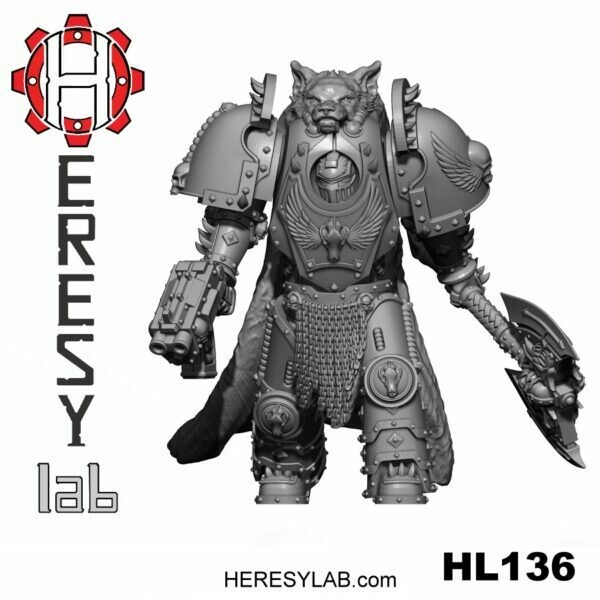 Selene Hunter HK1 Terminator Armor Pose #4 - HeresyLab