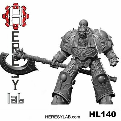 Helios Guards HK1 Terminator Armor Pose #3 - HeresyLab