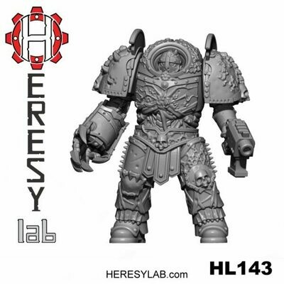Ares Fallen Angels HK1 Terminator Armor Pose #1 - HeresyLab