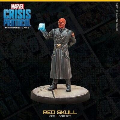 Red Skull Miniature - Marvel Crisis Protocol New on Sprue
