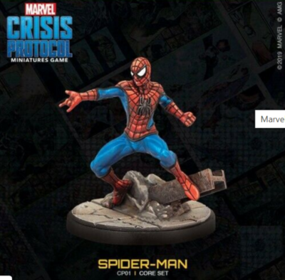 Spider-Man Miniature - Marvel Crisis Protocol New on Sprue