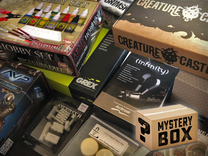 Spikey Bits $55 Mystery Miniatures Box