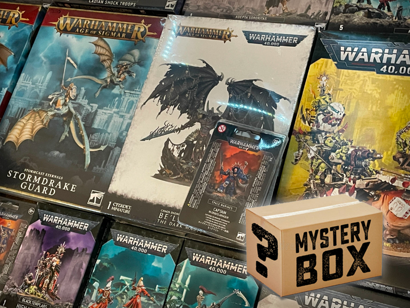 Spikey Bits $55 Mystery Miniatures Box