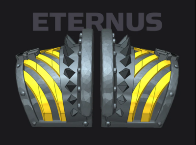 Iron Heads: Eternus Pauldron Set 2