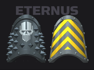 Iron Heads: Eternus Shin Plate Set 5