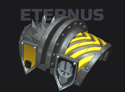 Iron Heads: Eternus Pauldron Set 4