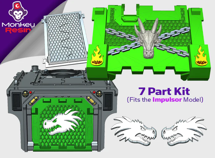 DRAGON HEADS: FULL RHINOBACK IMPALA KIT 1