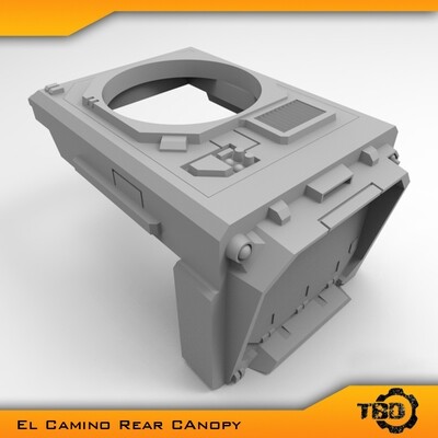 El Camino Rear Canopy V1 - Tight Bore Designs