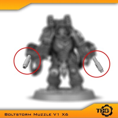 Boltstorm Muzzle Cannons Bits - Tight Bore Designs
