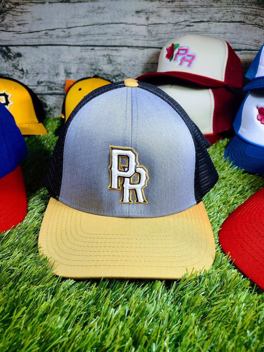PR Caps Grey/Black 🇵🇷