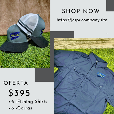 Oferta de Fishing Shirts y Gorras