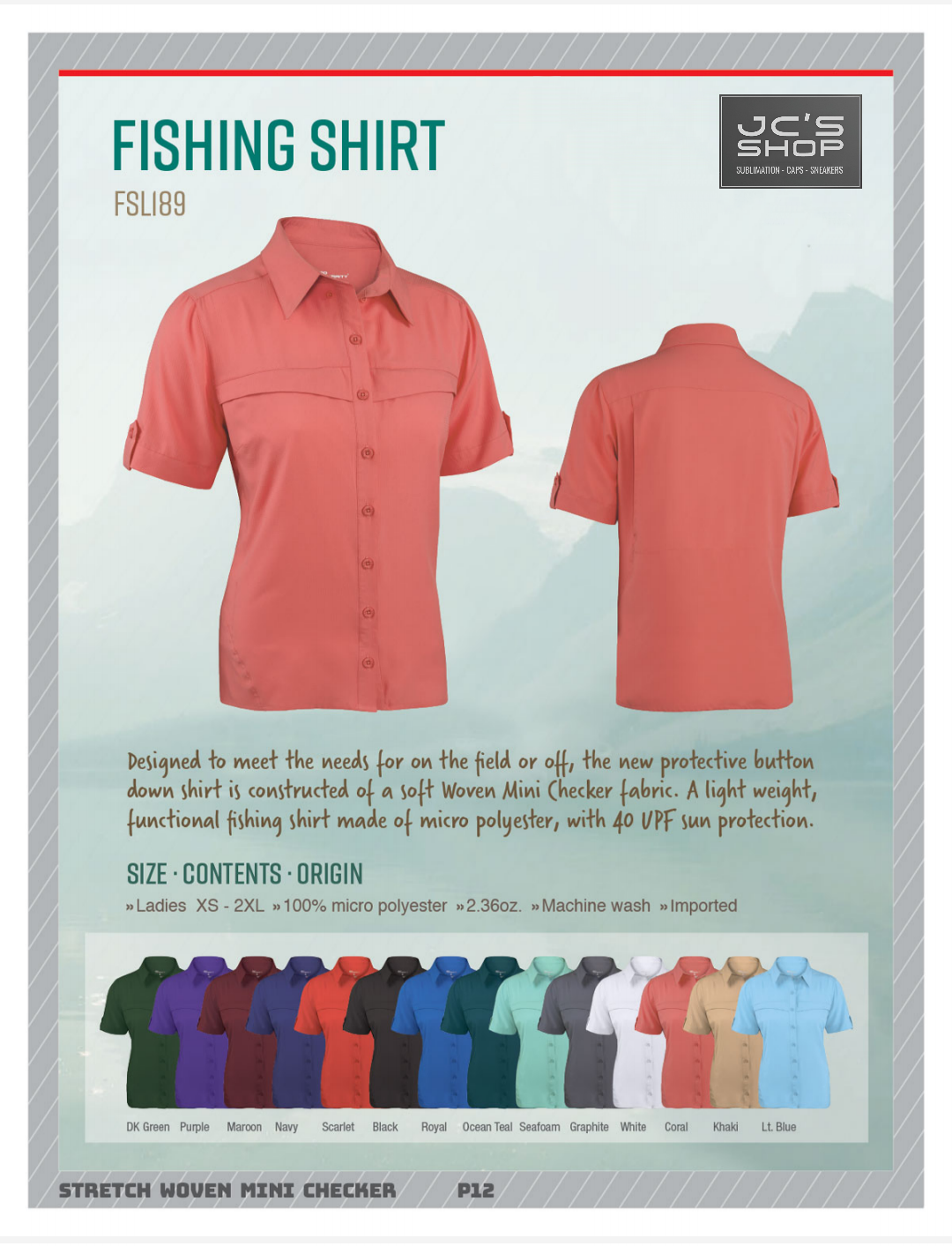 Oferta de Fishing Shirts y Gorras