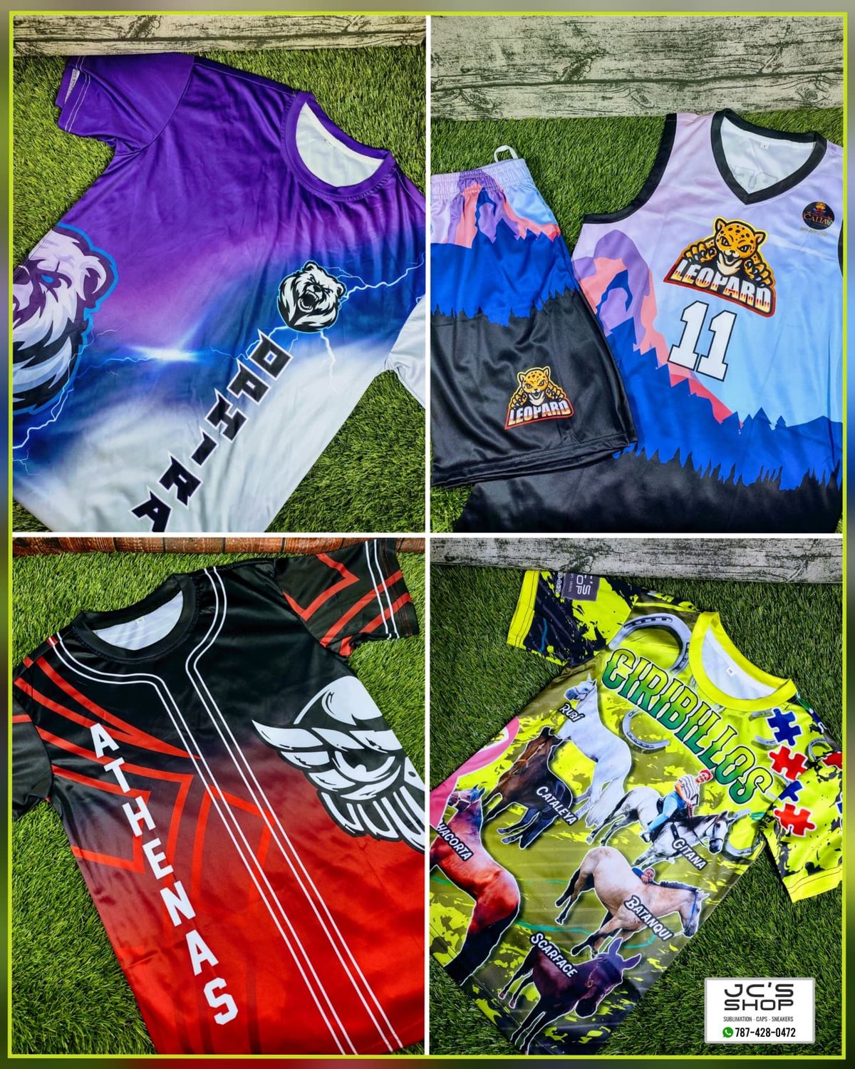 Camisa Full Print (Sublimadas) - 6 Camisas