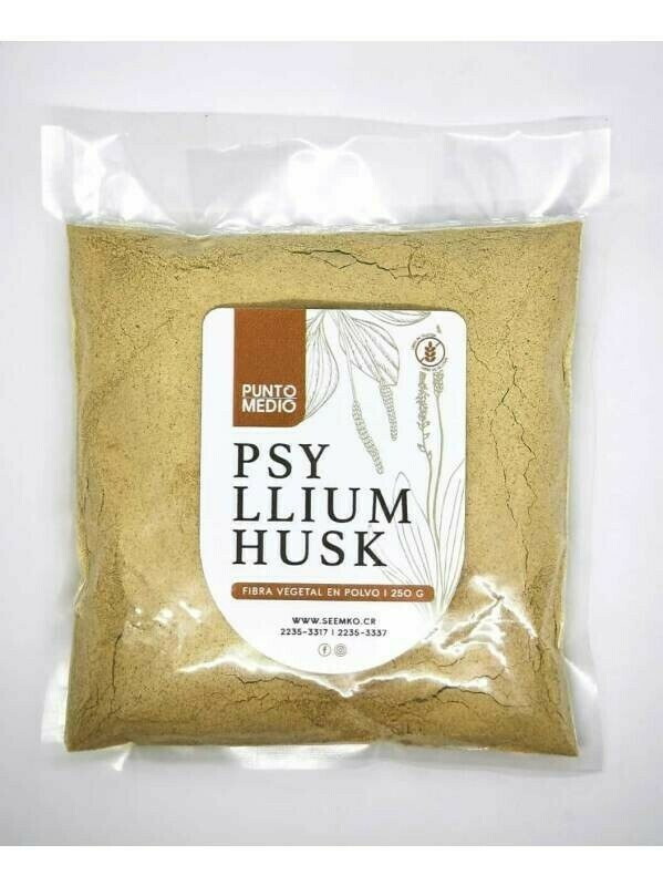 Punto medio. Psyllium husk. Powder, 500gr