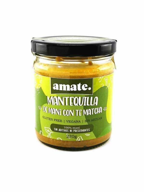 Amate. Peanut Butter and Macha Tea