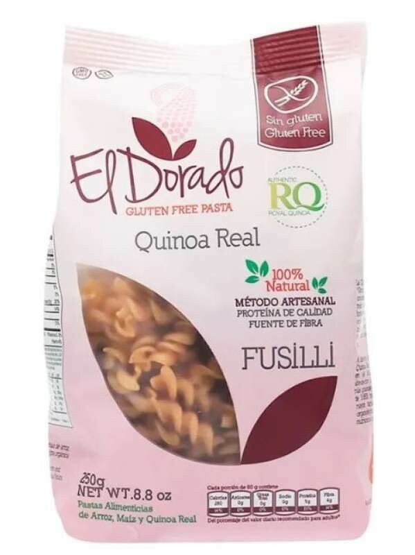 El Dorado. Quinoa Fusilli