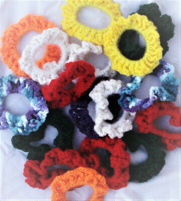 Classic Medium Solid Scrunchies