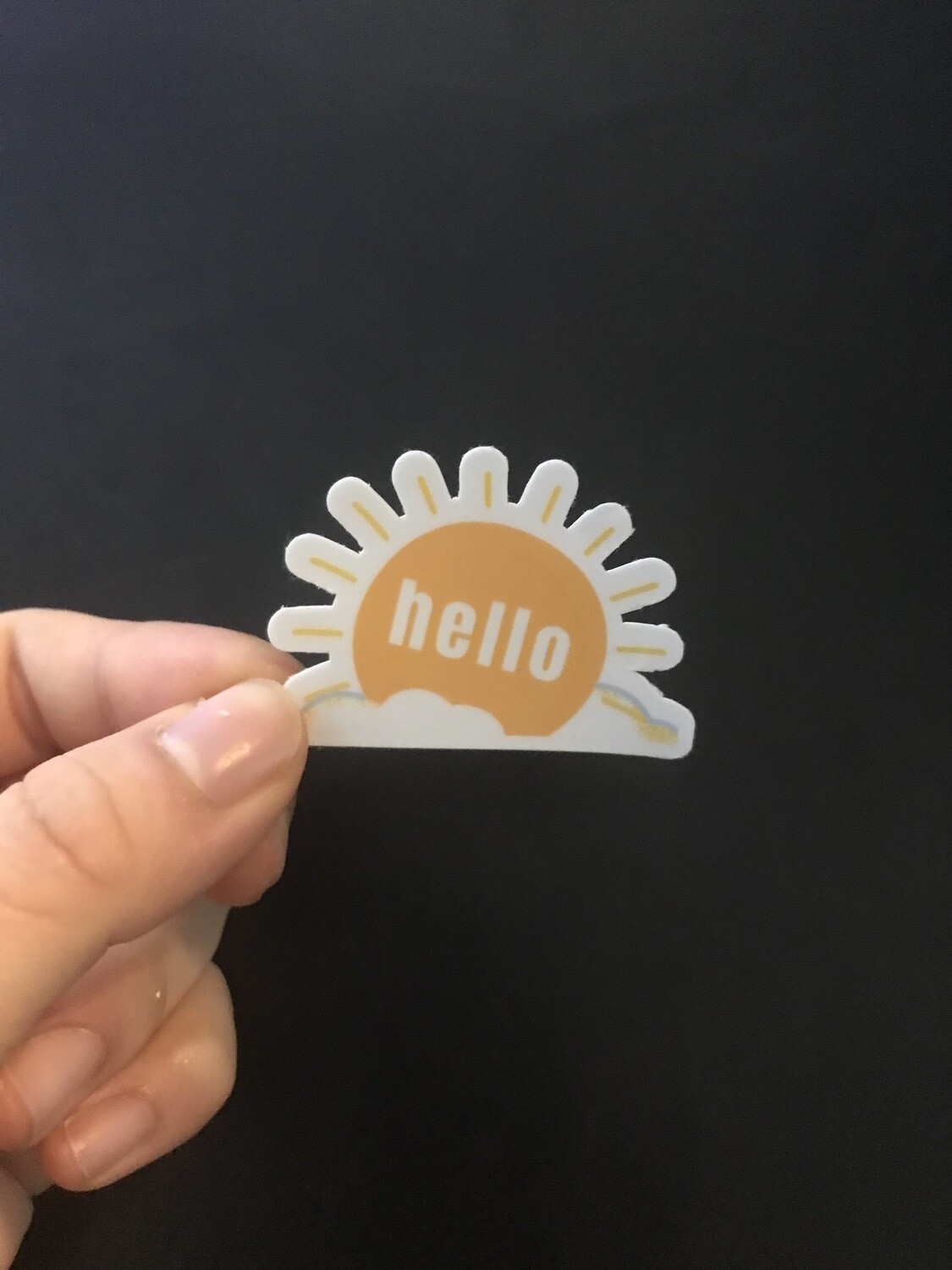 Hello Sticker