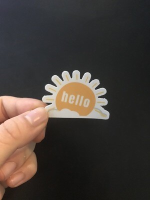 Hello Sticker
