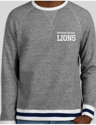 varsity crewneck sweatshirt