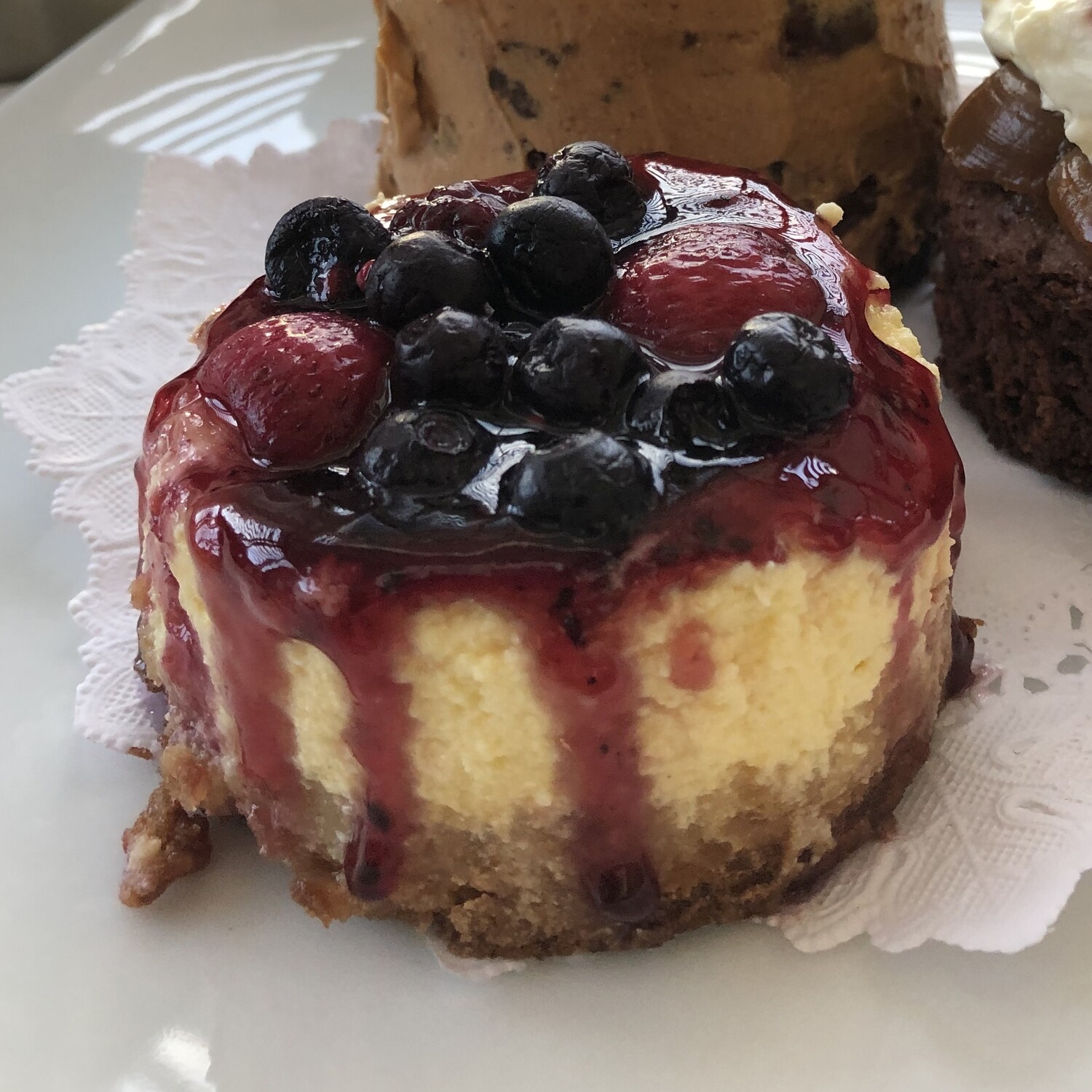 Mini CheeseCake Frutos Rojos