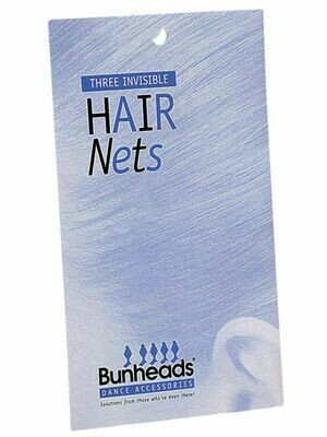 CP BH420 BUNHEADS HAIR NETS BLD - 3PK