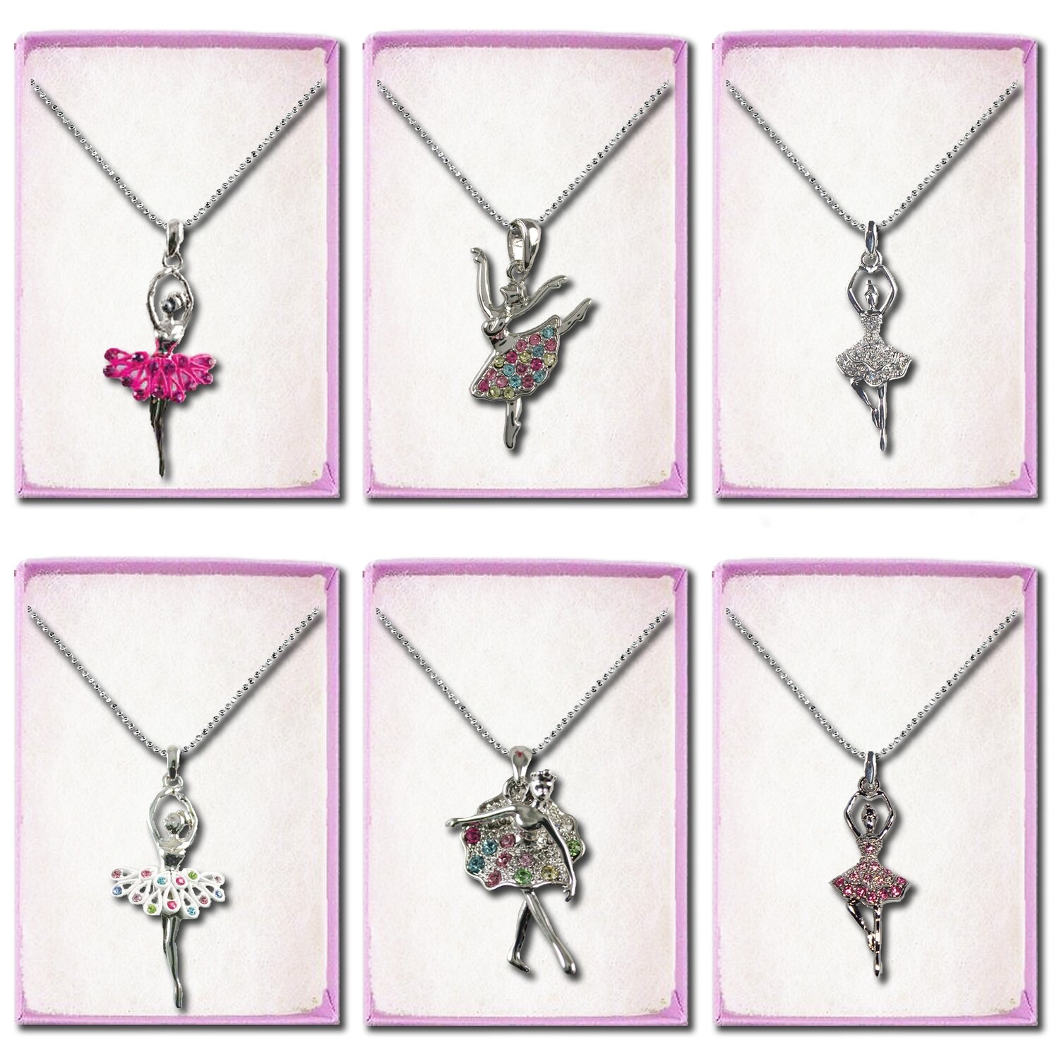 TYVM 79901 ASSORTED CRYSTAL NECKLACE