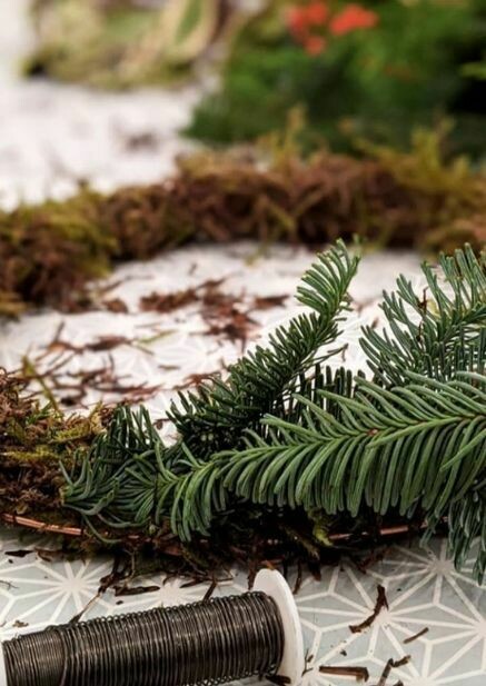 DIY Door Wreath Kit