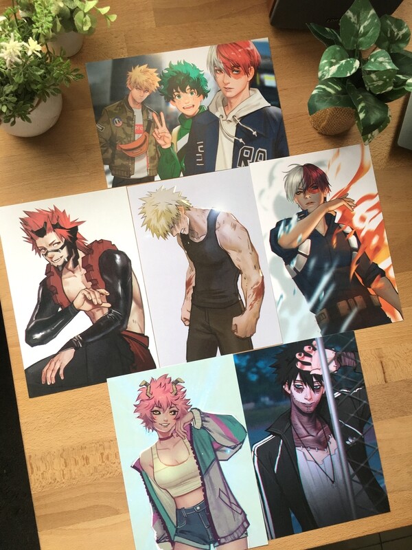 My Hero Academia prints