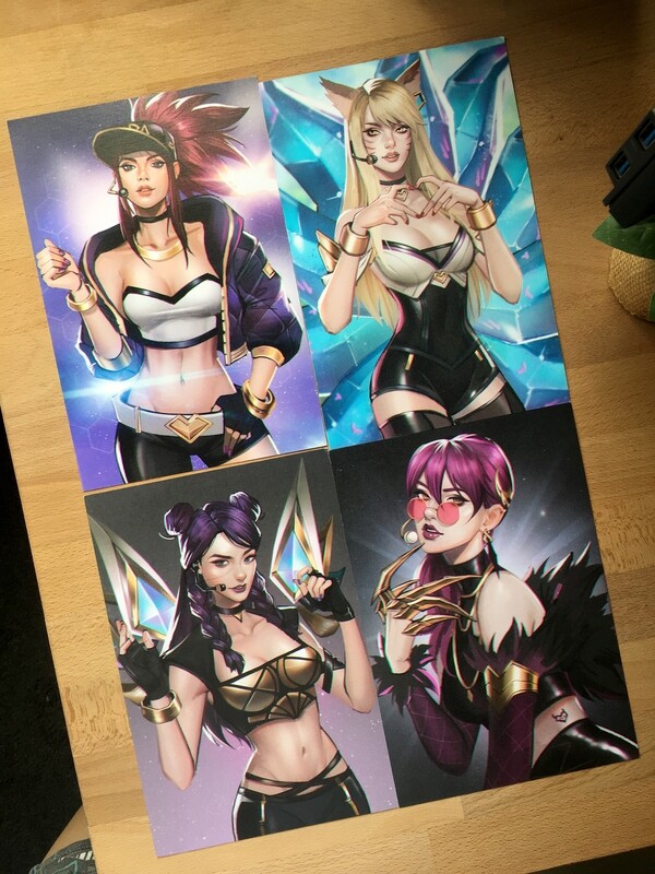 K/DA Popstars Prints