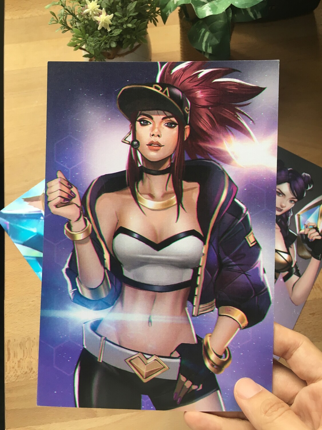 K/DA Popstars Prints, Design: Akali