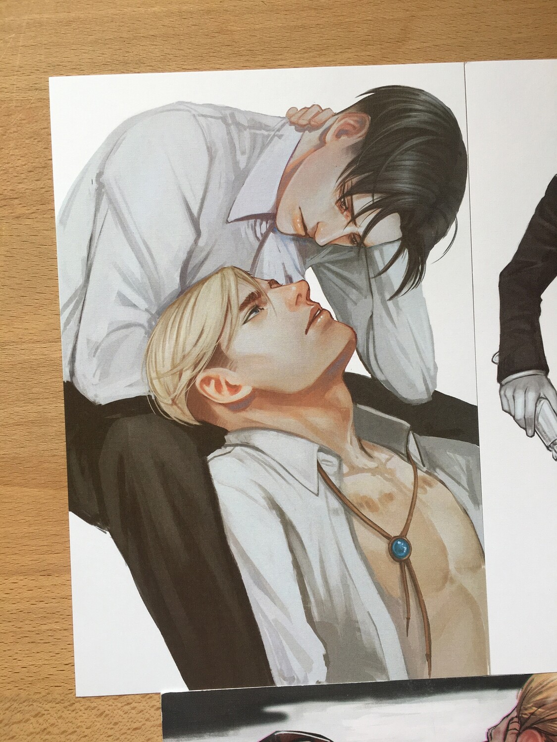Attack on Titan : Erwin &amp; Levi prints, Design: Eruri look
