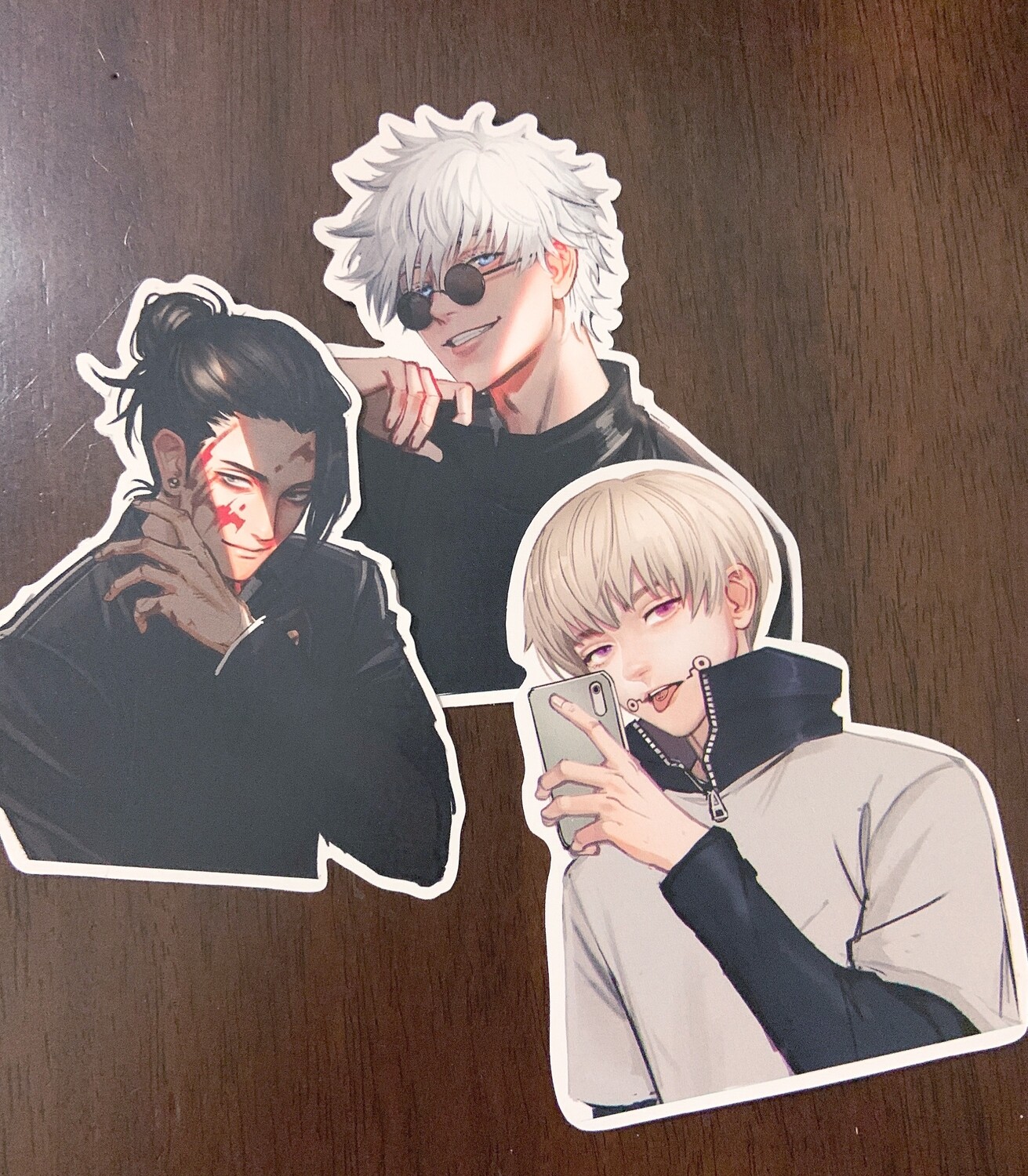 4 inch jujutsu kaisen stickers
