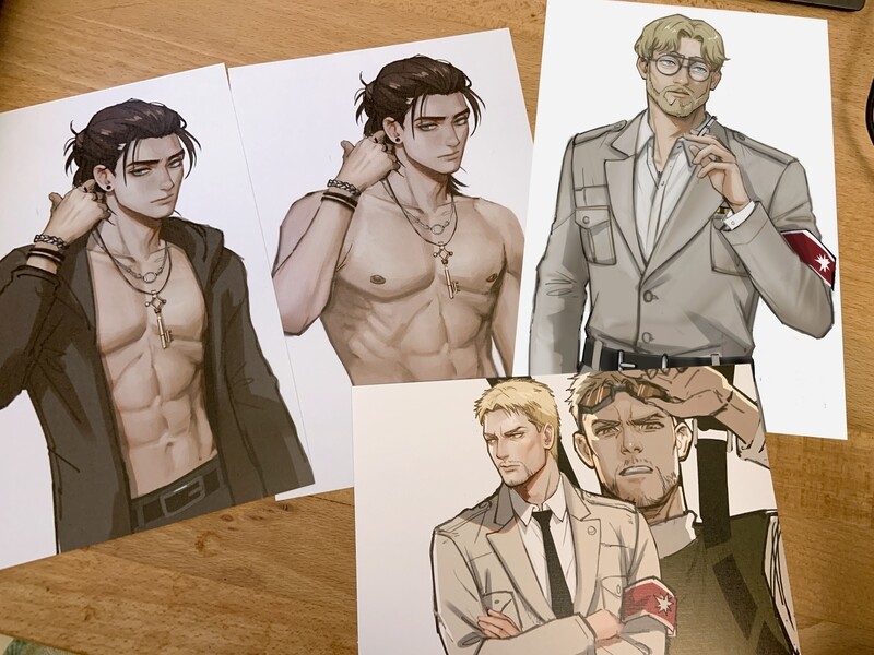 Attack on Titan prints