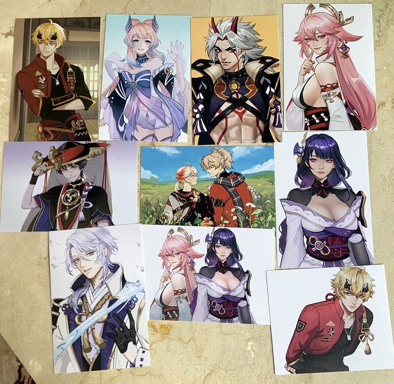 Genshin Impact Inazuma prints
