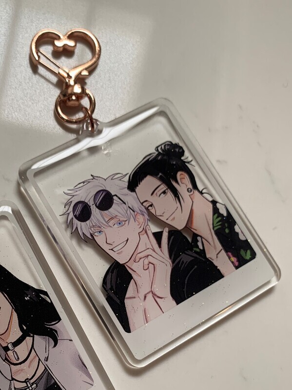Jujutsu Kaisen Gojo Geto Polaroid Charms