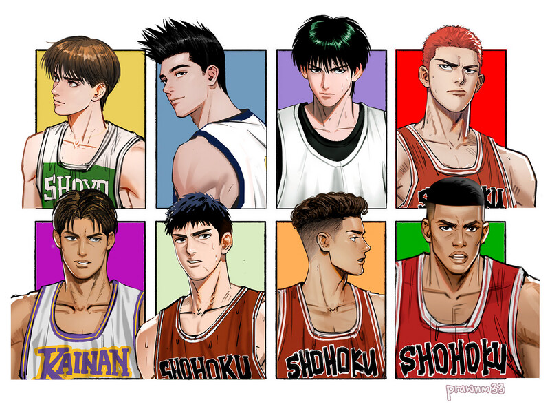 4-inch SLAM DUNK stickers