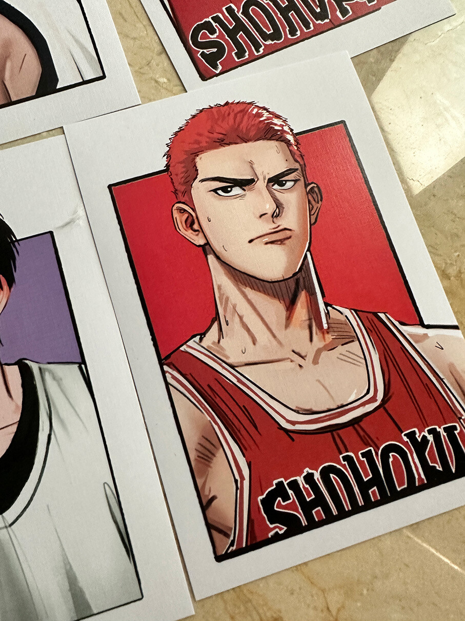 SLAM DUNK prints, Design: Sakuragi Hanamichi