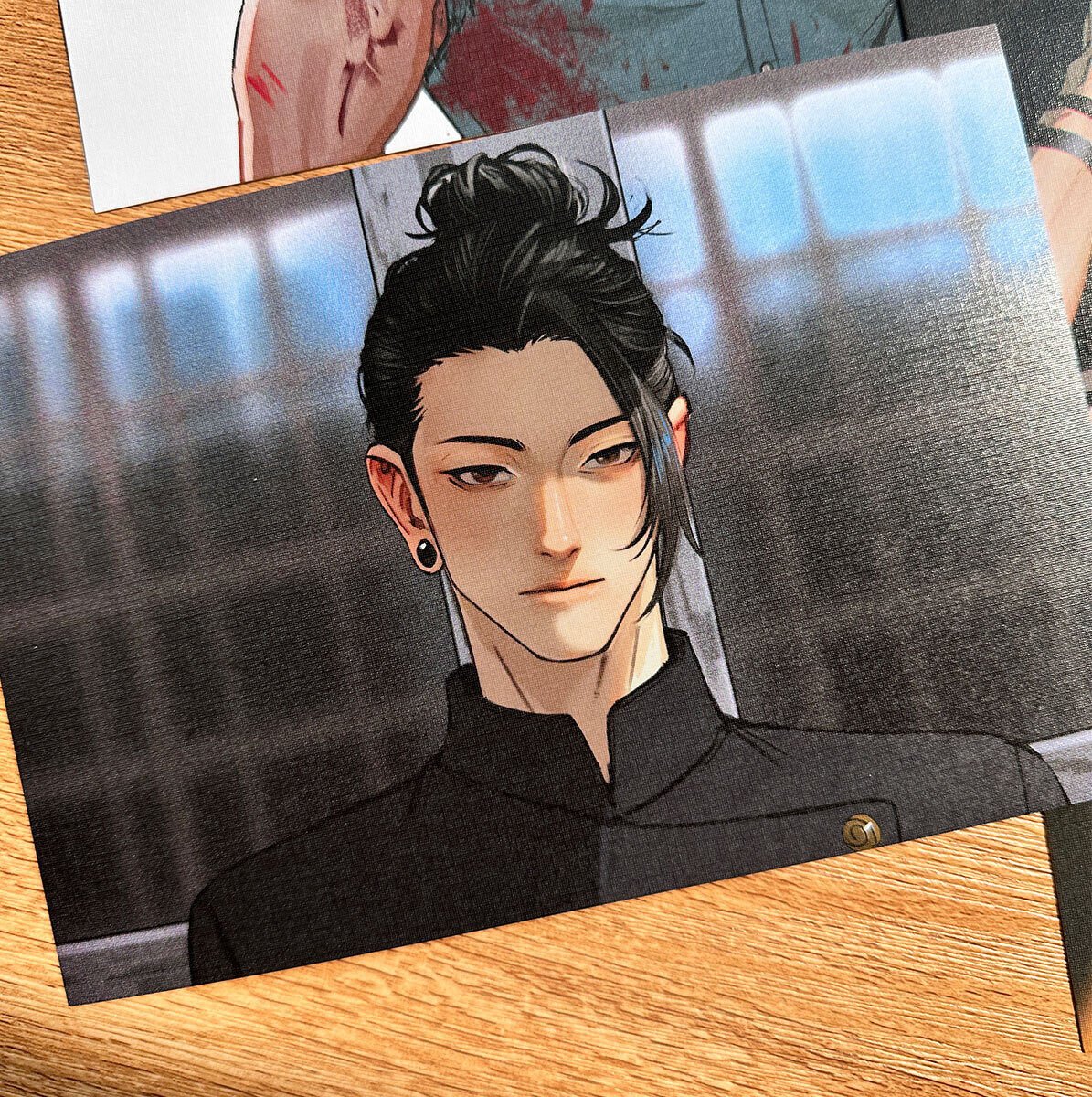 Jujutsu Kaisen: Shibuya Arc prints, design: Geto young