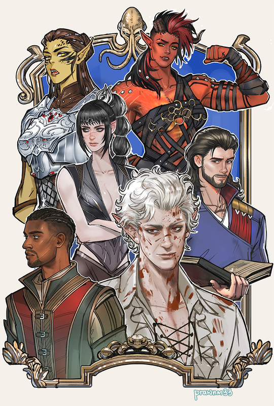 Baldur's Gate 3 prints