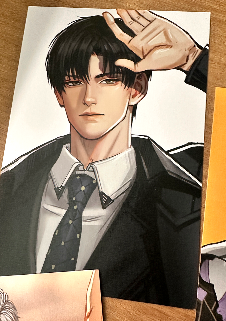 Love and Deepspace : Zayne prints, Design: Zayne